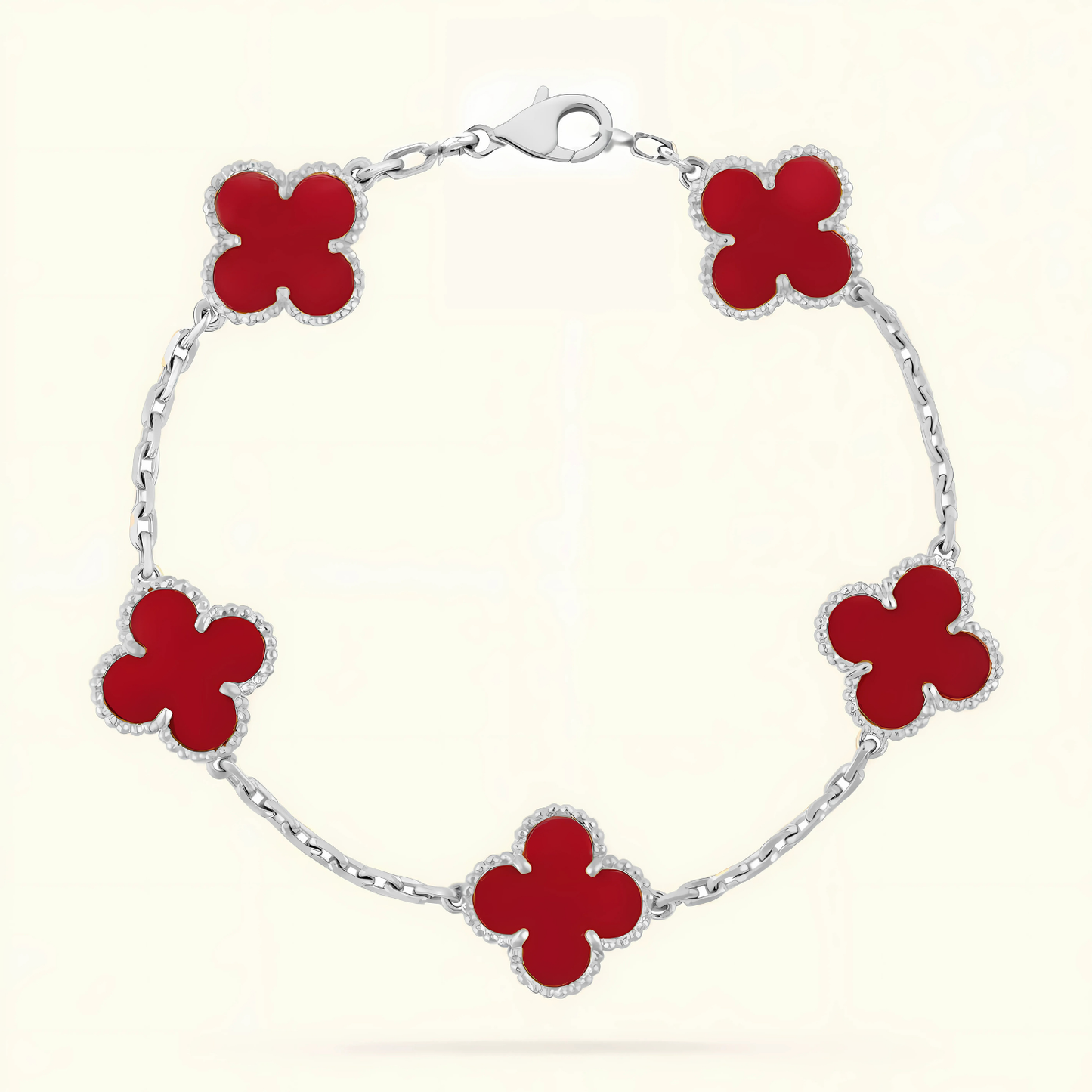 CLOVER - Red Bracelet