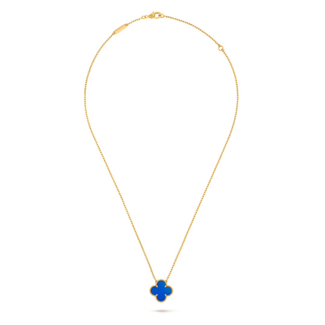 CLOVER - Blue Necklace