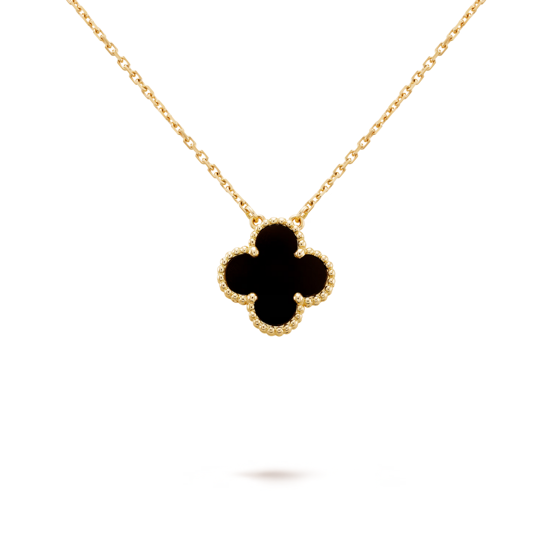 CLOVER - Black Necklace