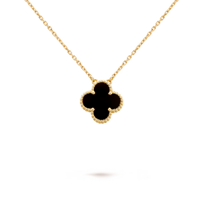 CLOVER - Black Necklace