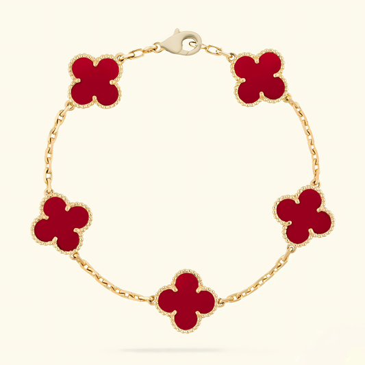 CLOVER - Red Bracelet