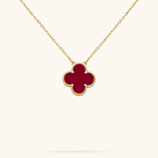 CLOVER - Red Necklace