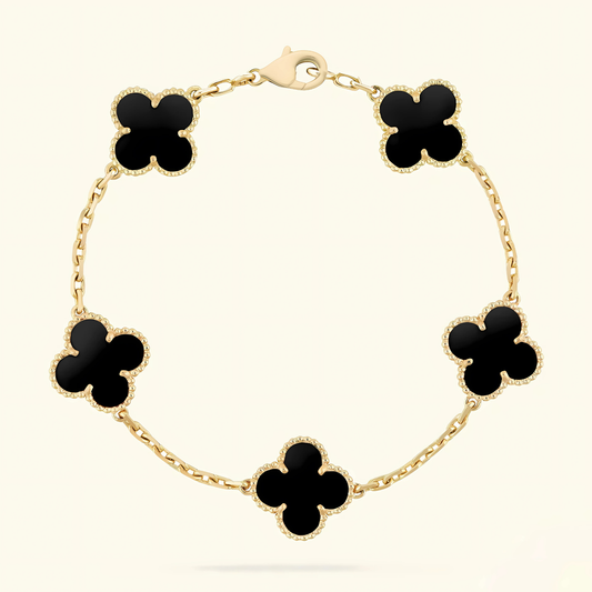 CLOVER - Black Bracelet