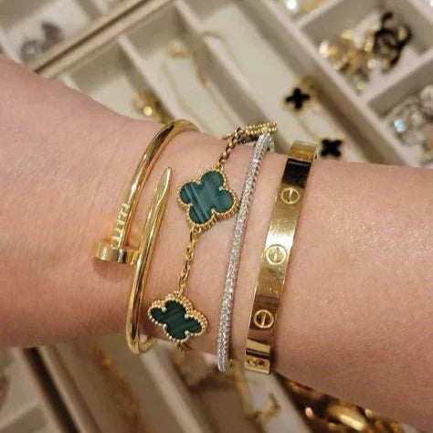 CLOVER - Green Bracelet