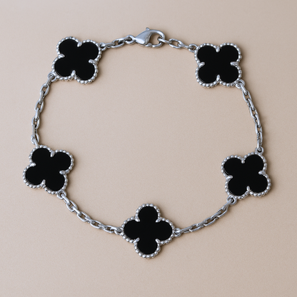 CLOVER - Black Bracelet