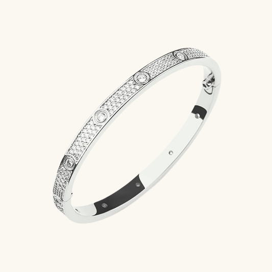 ETERNITY LINK - Silver Zircon Bracelet