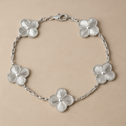 CLOVER - Silver Bracelet