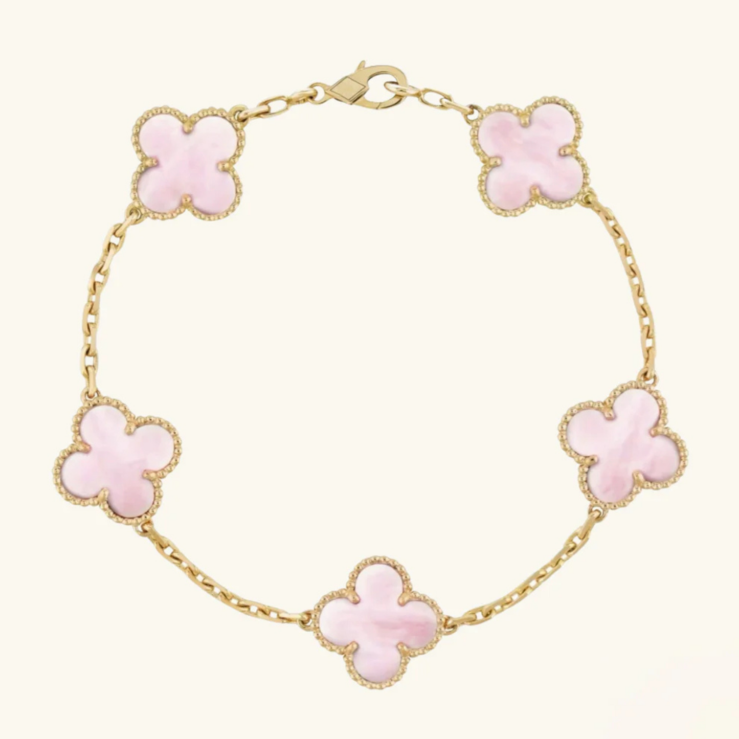 CLOVER - Pink Bracelet