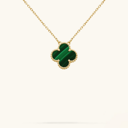 CLOVER - Green Necklace