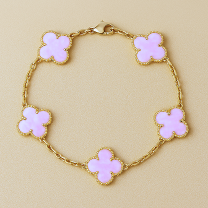 CLOVER - Pink Bracelet