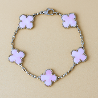 CLOVER - Pink Bracelet