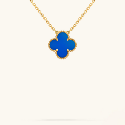 CLOVER - Blue Necklace