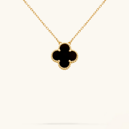 CLOVER - Black Necklace
