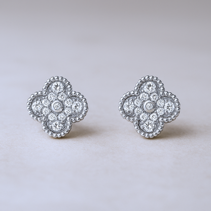 CLOVER - Silver Earrings Prestige