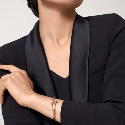 ELEGANCE NAIL - Rose Gold Zircon Bracelet