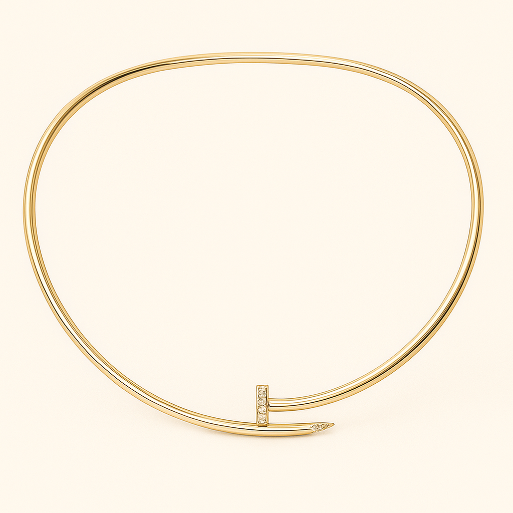 NAIL - Necklace with Zirconia