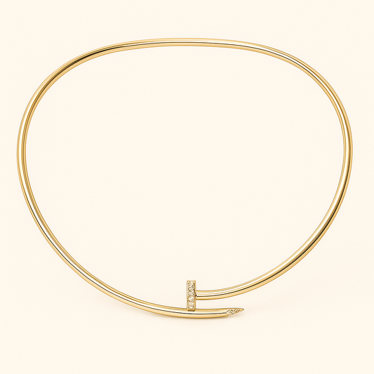 NAIL - Necklace with Zirconia