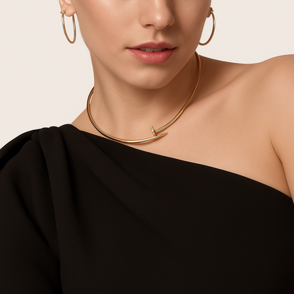 NAIL - Necklace with Zirconia