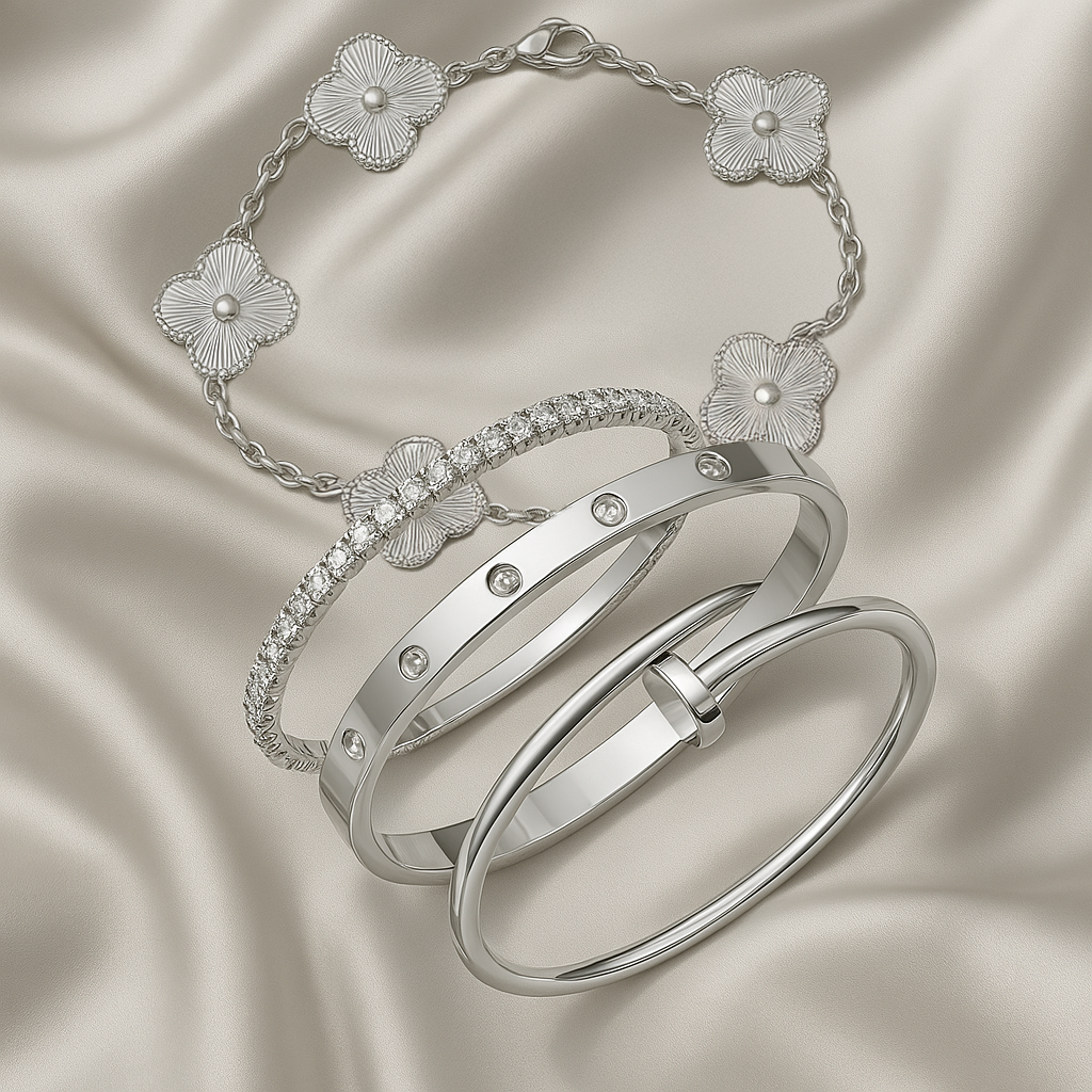 ELEGANCE STACK | SILVER