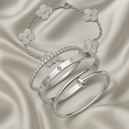 ELEGANCE STACK | SILVER