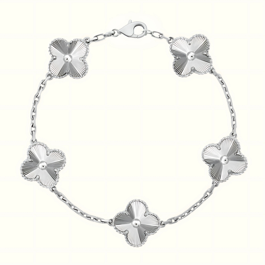 CLOVER - Silver Bracelet