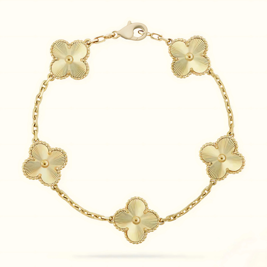 CLOVER - Gold Bracelet