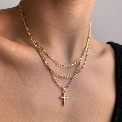 EXCLUSIVE - Cross Necklace