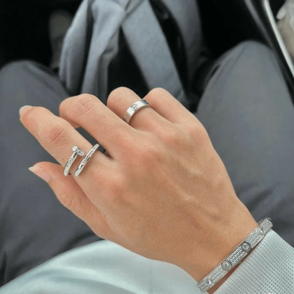 ETERNITY LINK - Silver Zircon Bracelet