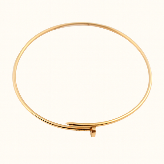 Nail - Golden Necklace